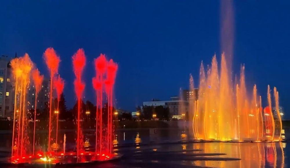 В Орле готовятся к запуску светомузыкального фонтана