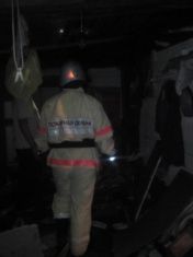 В Хотынецком районе при пожаре едва не погиб 31-летний мужчина