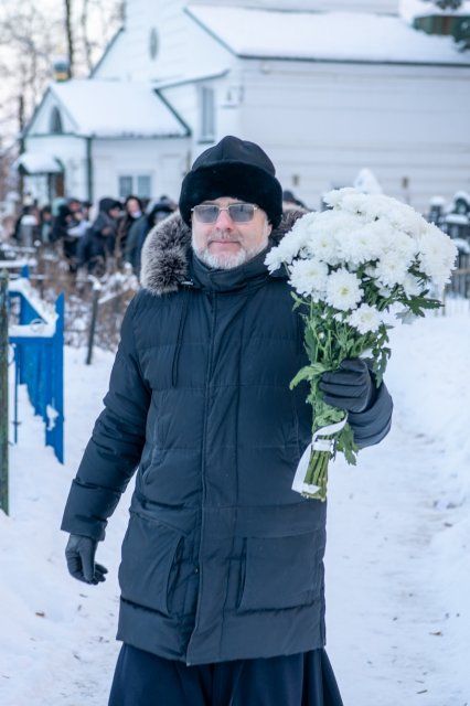 митрополит Орловский и Болховский Тихон совершил заупокойную литию на могиле блаженного старца Афанасия Сайко