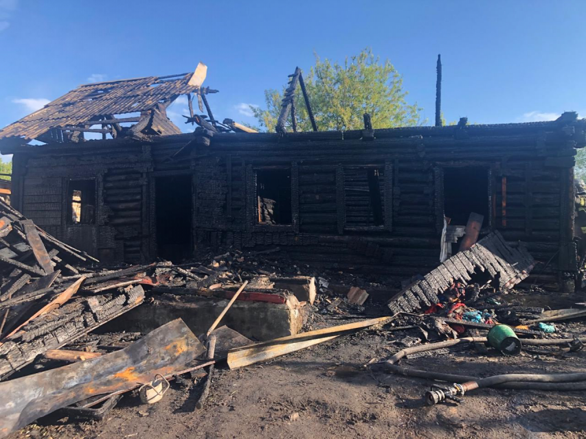 В Орловском МО выясняют причины гибели двоих детей на пожаре 