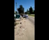 В Орле попала на видео нецензурная уборка мусора работниками «Спецавтобазы»