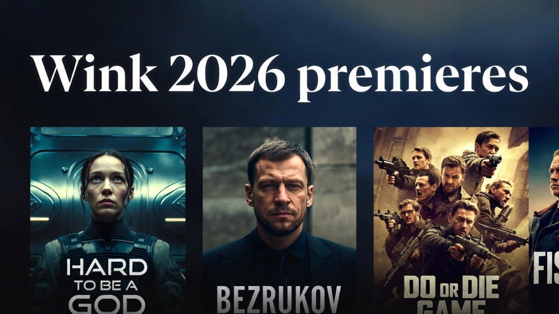 Премьеры Wink 2026: «Трудно быть богом» с Безруковым, «Игра на вылет» и «Фишер» продолжение