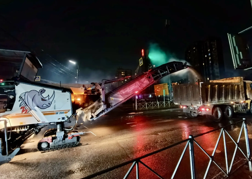 На улице Игнатова в Орле начался капитальный ремонт