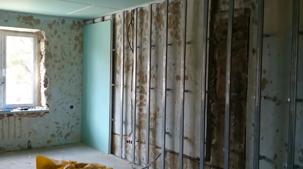 Гипсокартон для отделки стен