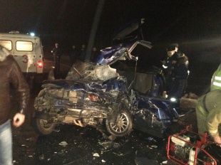 В Урицком районе «легковушка» въехала в грузовик DAF