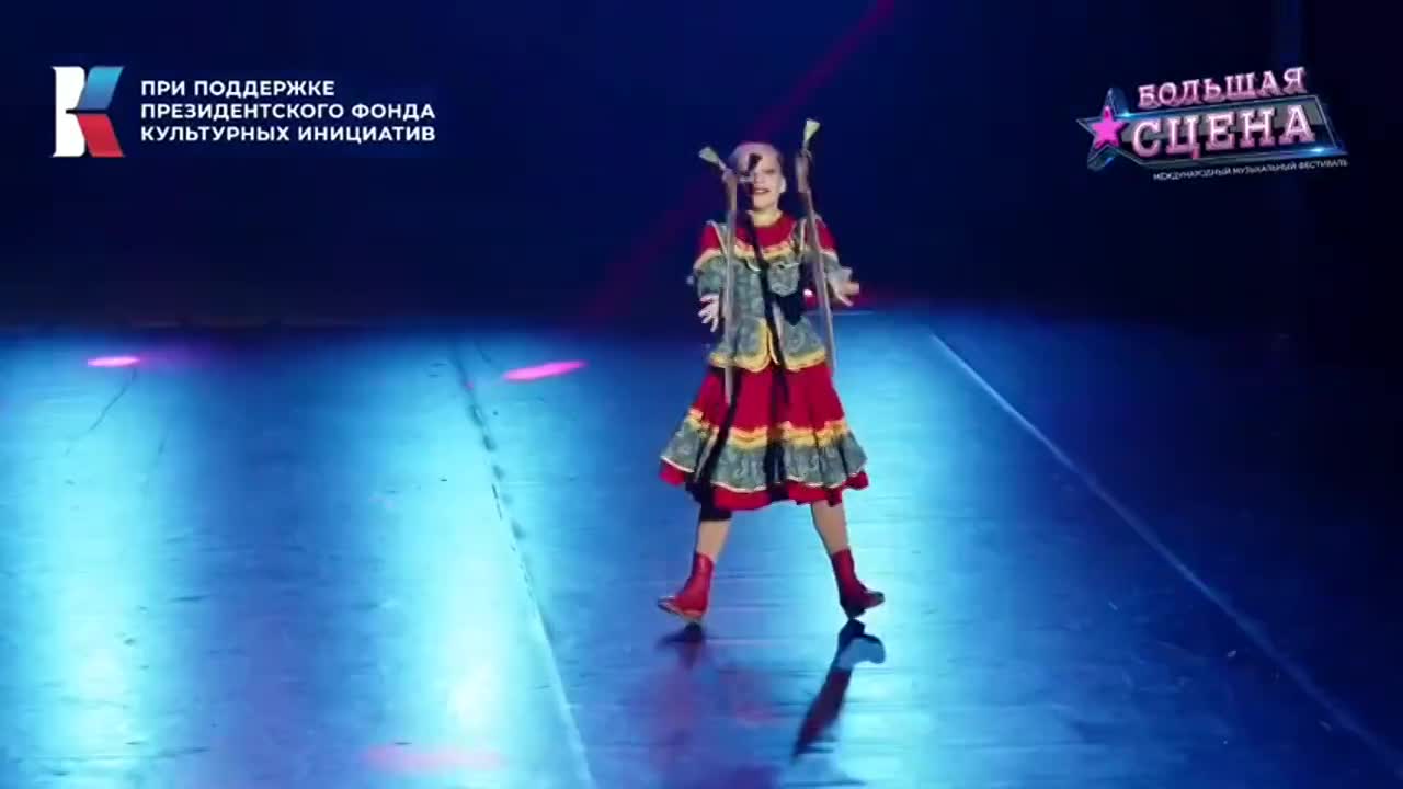 Юная орловская звёздочка Вероника Хапкова стала победителем Международного телевизионного фестиваля "БОЛЬШАЯ СЦЕНА"