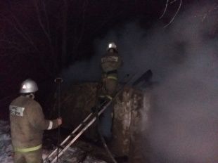 На выходных в Колпнянском районе горел дом