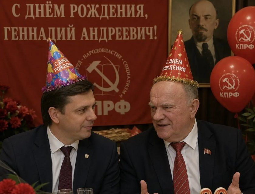 Сегодня день рождение отмечает однопартиец Орловского губернатора - Геннадий Зюганов