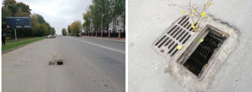 Глазами очевидцев: В Орле едва не состоялась очередная кража решеток ливневой канализации