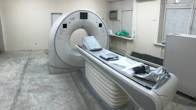 Мценская ЦРБ получила новый компьютерный томограф