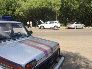 В Орле перевернулся «Форд». Пострадал водитель