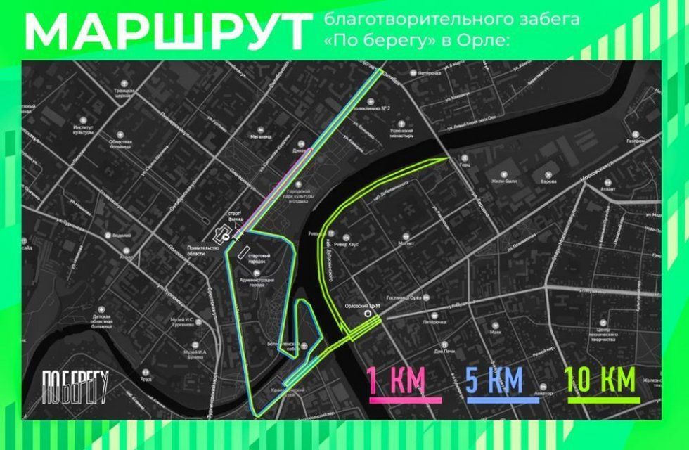 Орловчане побегут По Берегу 