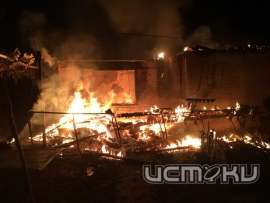 В районе озера Светлая жизнь сгорела двухэтажная дача