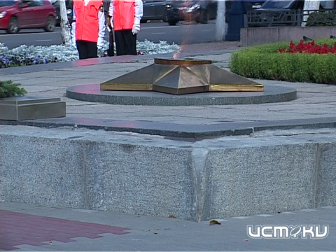 "Недопустимый" сквер Танкистов 