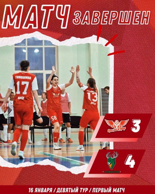 Орловские футболистки дали бой лидеру Чемпионата