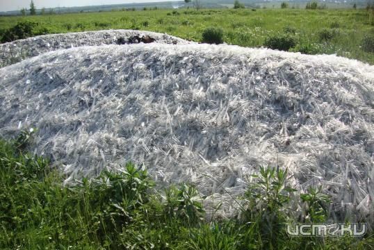 Свалка на поле