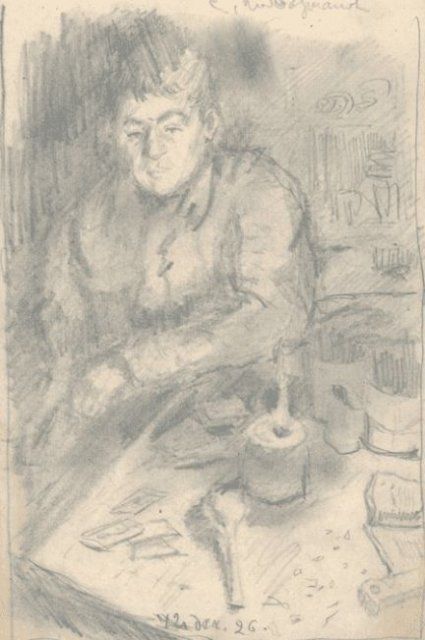 Орловчанка передала Музею Победы уникальные фронтовые рисунки времен ВОВ