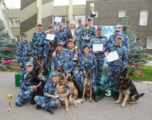 Орловский кинолог и его подопечная Жаклин отличились на соревнованиях по многоборью