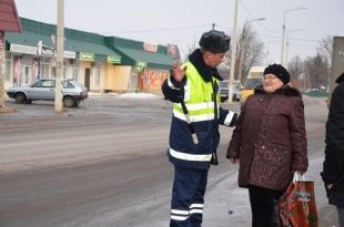 В области управление ГИБДД проводит акцию "Пешеход"