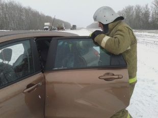 В ДТП в Свердловском районе погиб водитель иномарки