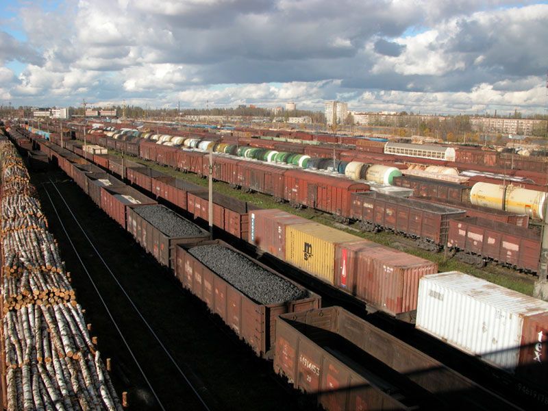 Погрузка на железной дороге в Орловской области выросла более чем на 20% за 8 месяцев 2021 года 