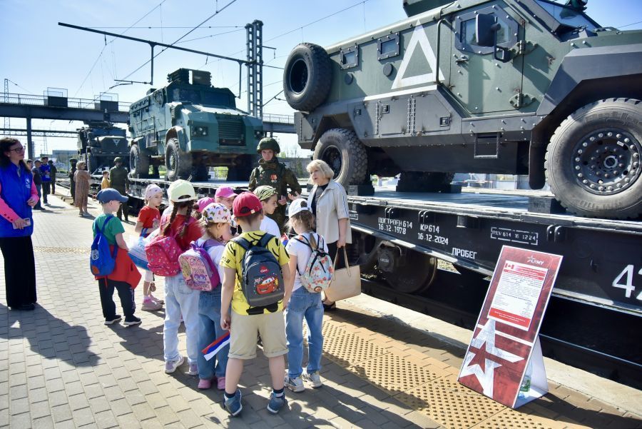 Орловщина встретила поезд-музей «Единство в памяти, сила в подвиге!»