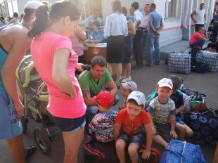 В Орел прибыли 284 беженца из Украины