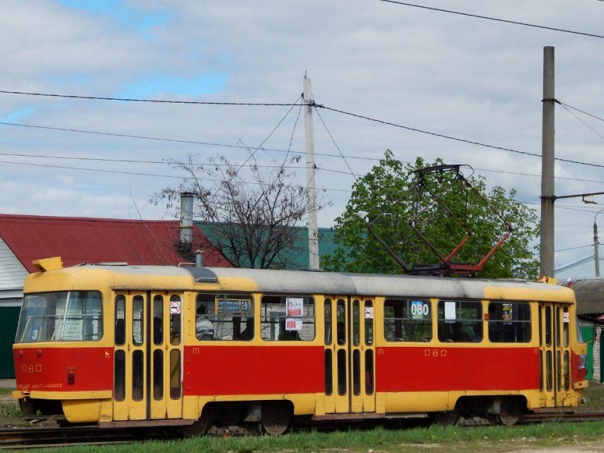 После схода с рельс трамвая в Орле восстановлено движение электротранспорта