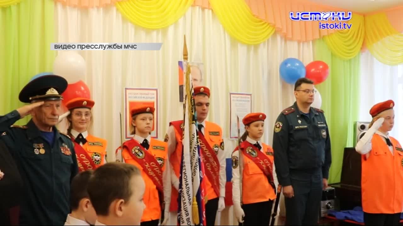 На днях в 47 детском саду Орла 26 малышей стали членами отряда «Орлята» и произнесли слова клятвы кадета.
