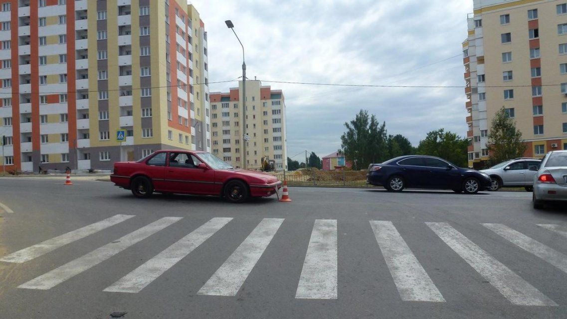 В Орле пенсионерка-нарушительница попала под машину