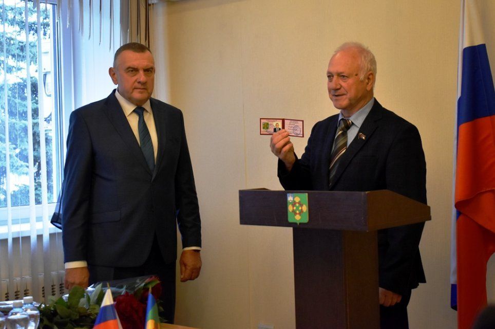 Андрей Беляев официально вступил в должность главы Мценска