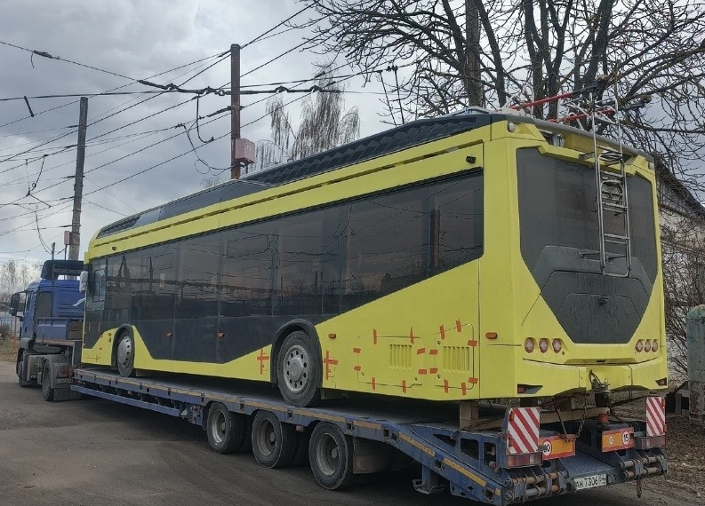 На испытание в Орле прибыл первый в орловской истории электробус