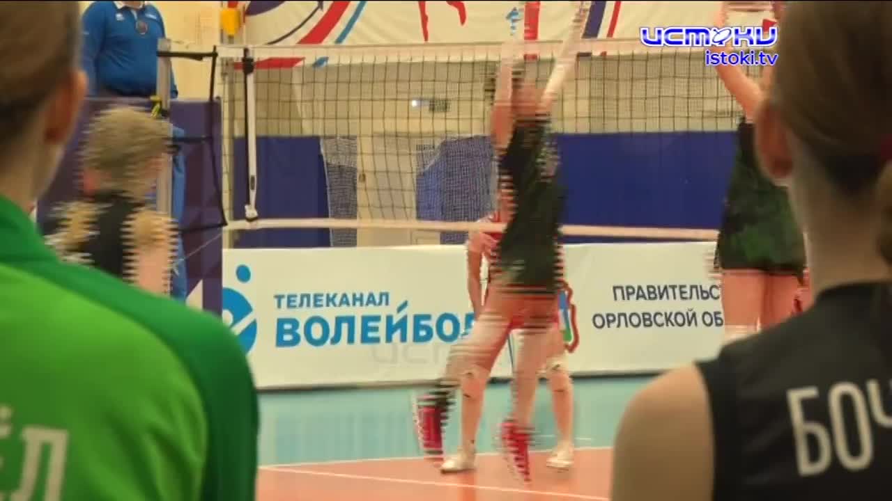 В этом году в Орле впервые появилась профессиональная женская волейбольная команда