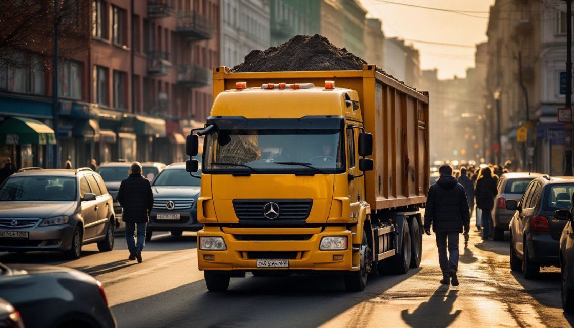 CDD-Stroy: вывоз мусора контейнерами 8 м³, 20 м³ и 27 м³ в Москве