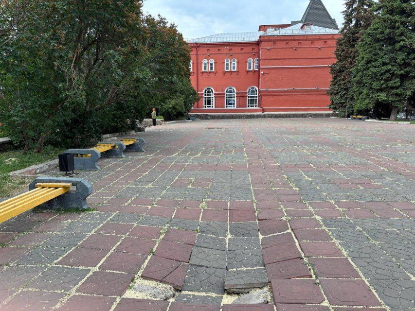 Сквер Маяковского в Орле планируют отремонтировать в следующем году