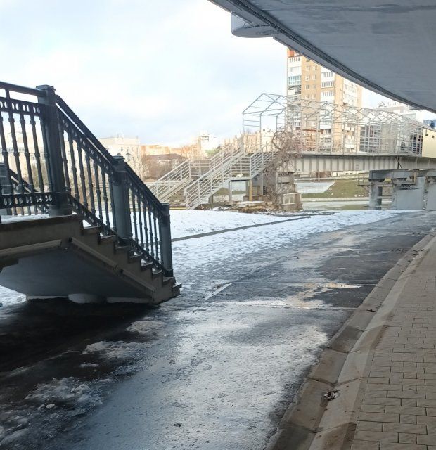 Прощай, пешеходник. Народный корреспондент поделился последними часами жизни пешеходной переправы