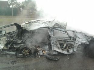 Во Мценском районе столкнулись автомобили "Ford" и "КамАз"