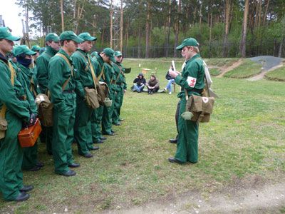 Соревнования санитарных дружин