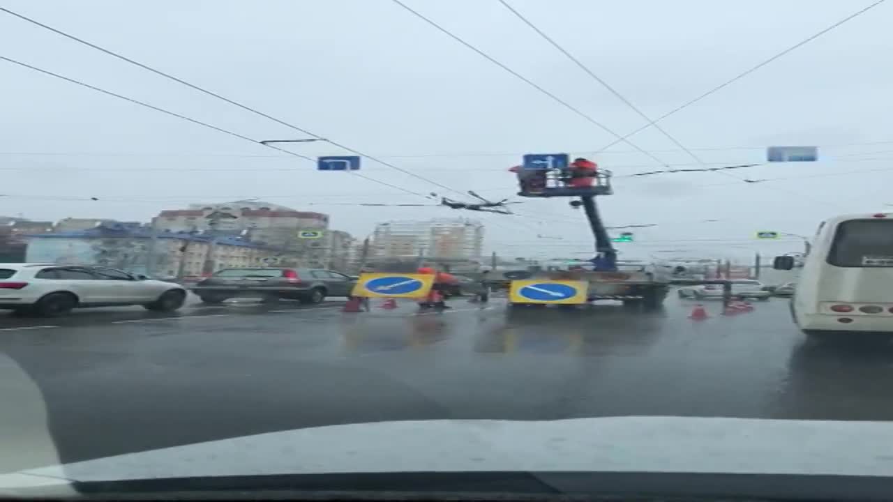 В Орле на пересечении улиц 60 лет Октября и М. Горького разрешат поворот налево с двух полос