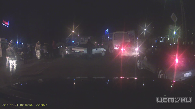 Авария с пострадавшими на ул.Раздольная в 19:30