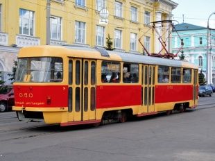 В Орле в трамвае обнаружили бесхозную сумку