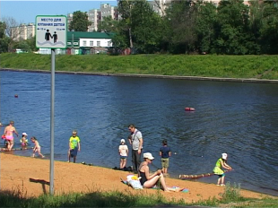 Накануне из Оки была спасена тонущая девочка 