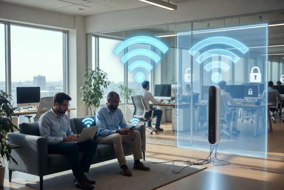 Гостевой Wi-Fi в офисе: как правильно настроить отдельную сеть для клиентов и партнёров без риска для корпоративных данных