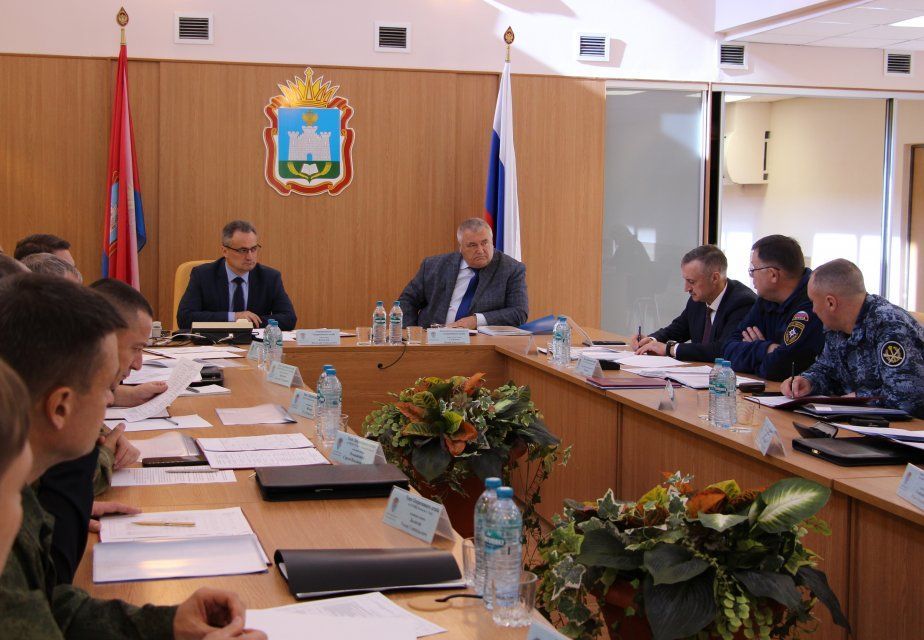 Командно-штабное учение в Орловской области: Противодействие террористическим угрозам