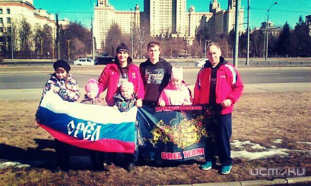 «Весенней гонкой» в Москве семёрка орловских роллеров открыла сезон