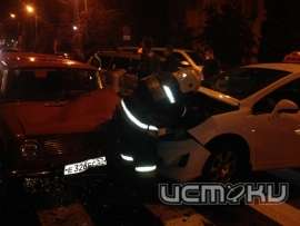 В Орле пьяный водитель спровоцировал столкновение трех автомобилей
