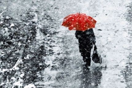 На Орловщине в ближайшие три дня будет идти дождь с мокрым снегом