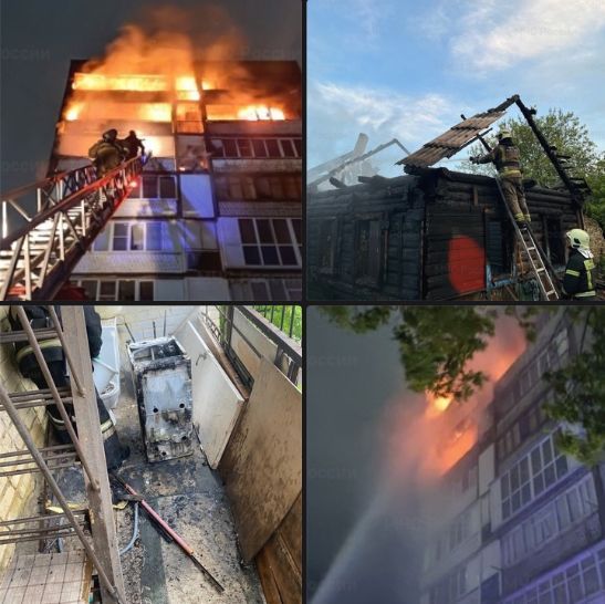 Тревожные выходные в Орловской области: пожары, спасения и трагедии