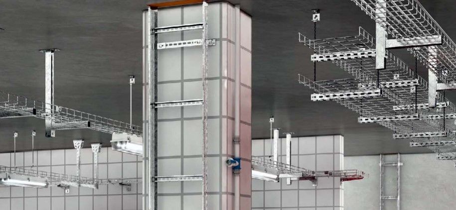 Системы для прокладки кабеля: лотки, металлорукава, трубы