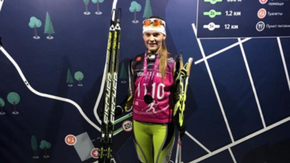 Сотрудница орловской полиции выиграла серебро ночной лыжной гонки